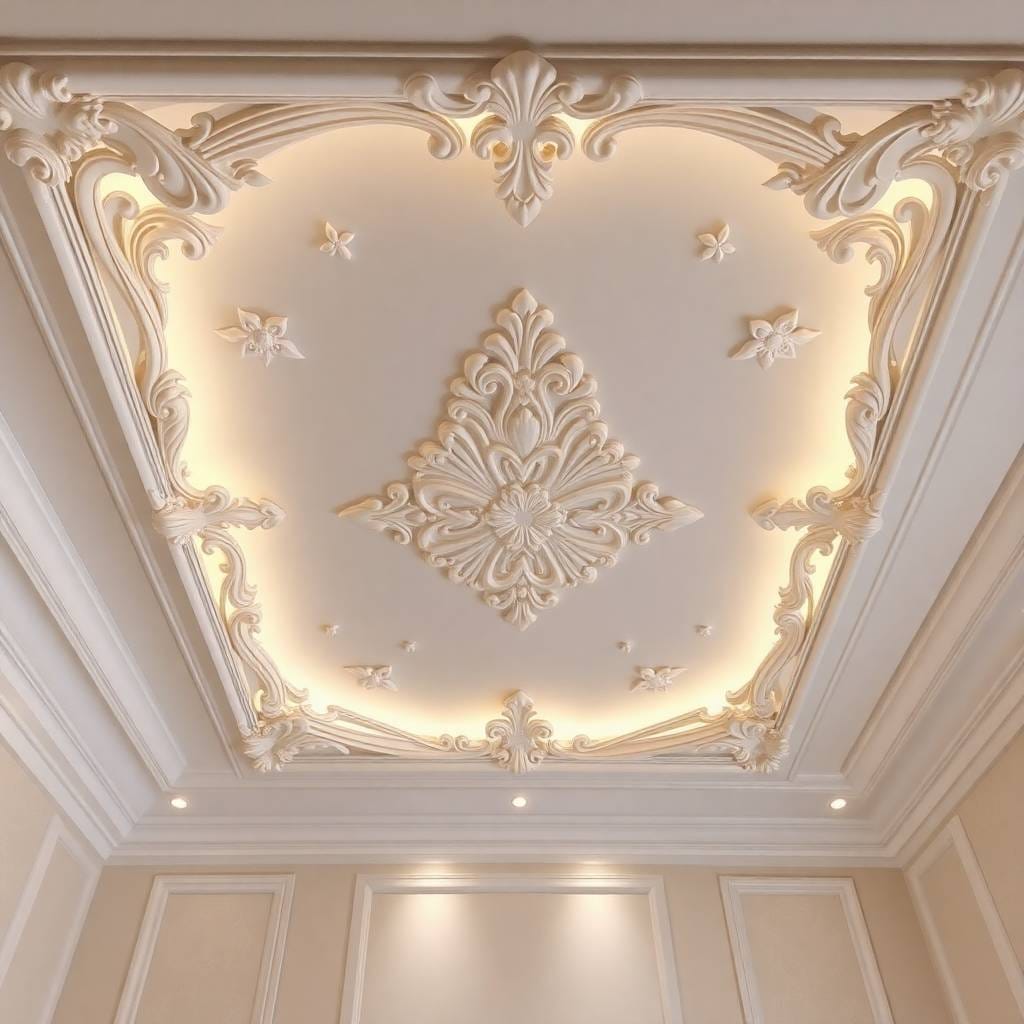 Gypsum Decoration Service in Qatar
