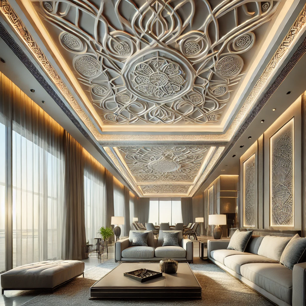 Gypsum Ceiling Designs in Qatar
