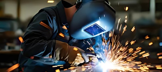 Welding worker in Qatar